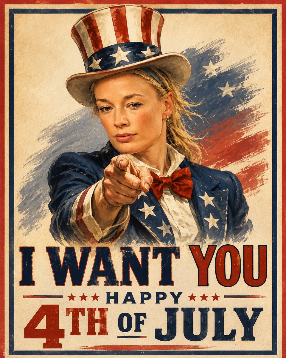 Jamesppierce's tweet photo. @sophaller  Have a Happy 4th of July! https://t.co/ngWvGfOWeB