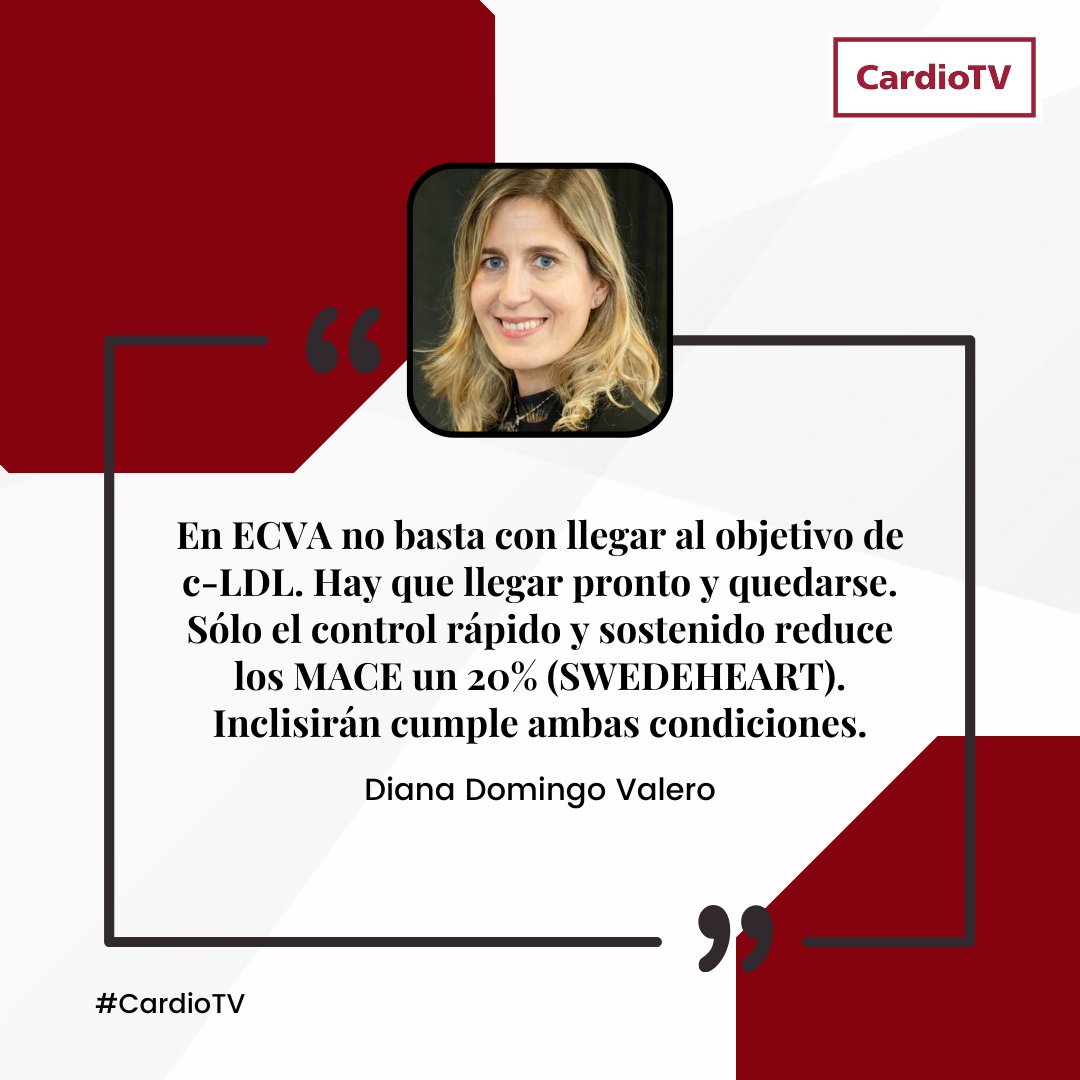 secardiologia's tweet photo. 🎥 #CardioTV: c-LDL en objetivos. Diego Segura, Diana Domingo y Leopoldo Pérez de Isla analizan cómo alcanzar antes los objetivos de colesterol LDL y mantenerlos, reduciendo la brecha entre las recomendaciones y la práctica clínica.

▶️ Ya disponible en #CanalSEC: https://t.co/Hu4VF1uVdb

@Diana_DoVa @leopisla @SeguraCardio @preventiva_SEC @clinica_sec