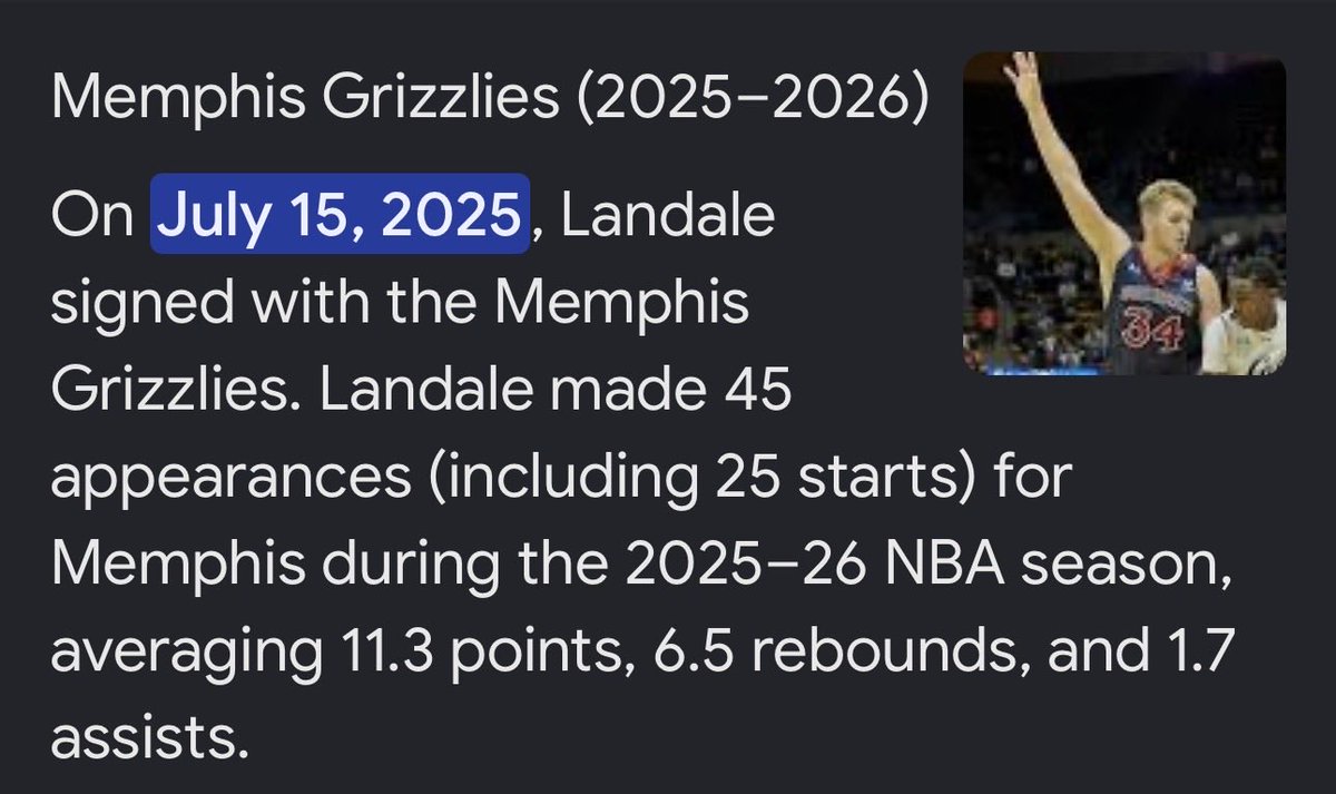 MempIndian's tweet photo. @JWinters489 Was probably thinking of leaving BEFORE the Grizzlies signed him and gave him the opportunity to start games https://t.co/aT0Od22qz5