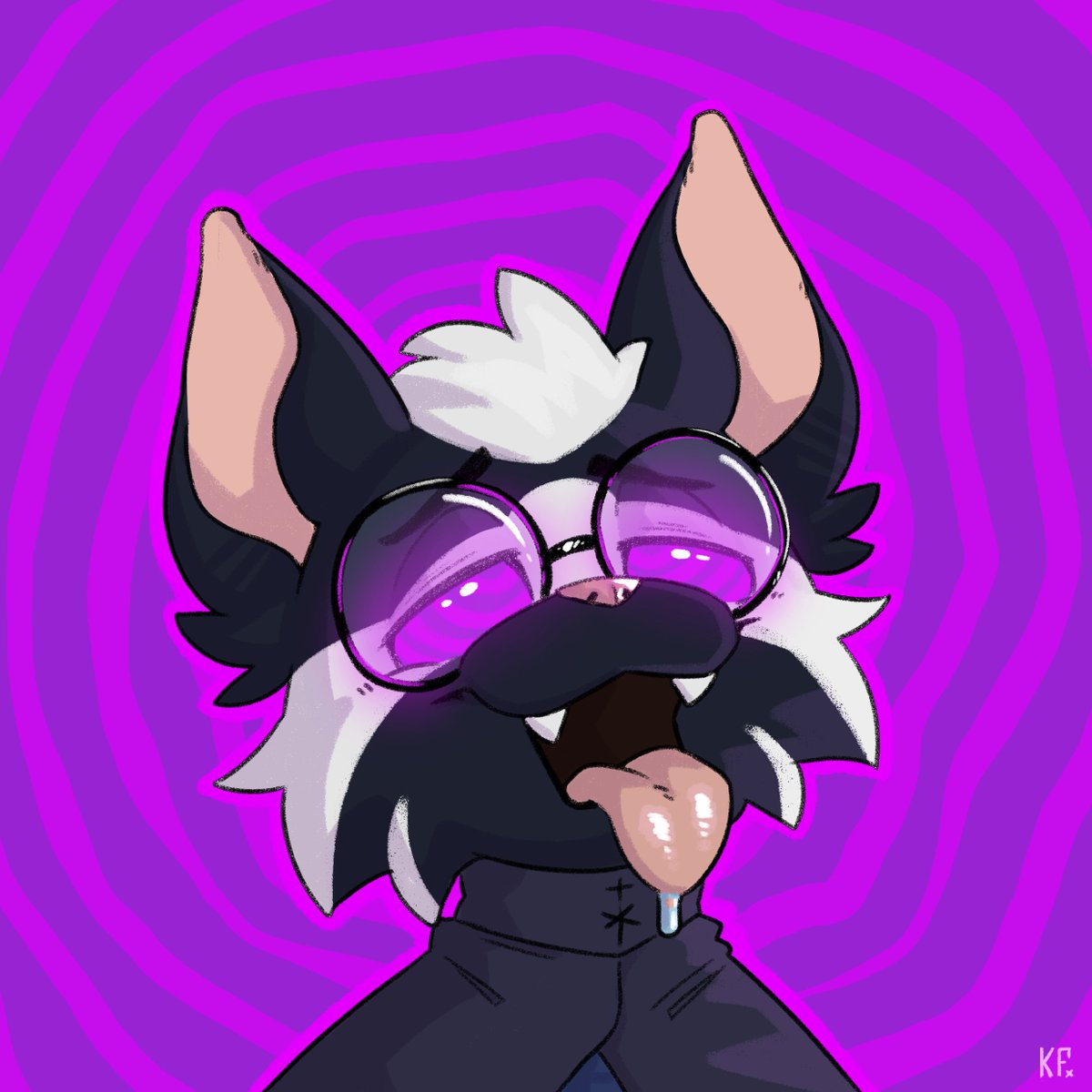 katx_fish's tweet photo. Hypno Sir Emil Portatore Di Grande Coda Pelosa⚡️🌀

Hypno Icon commission for @_xEquinoxWolfx_  ✨

If u interested to get a icon like this, DM me ✨ https://t.co/Nr96zo23MQ