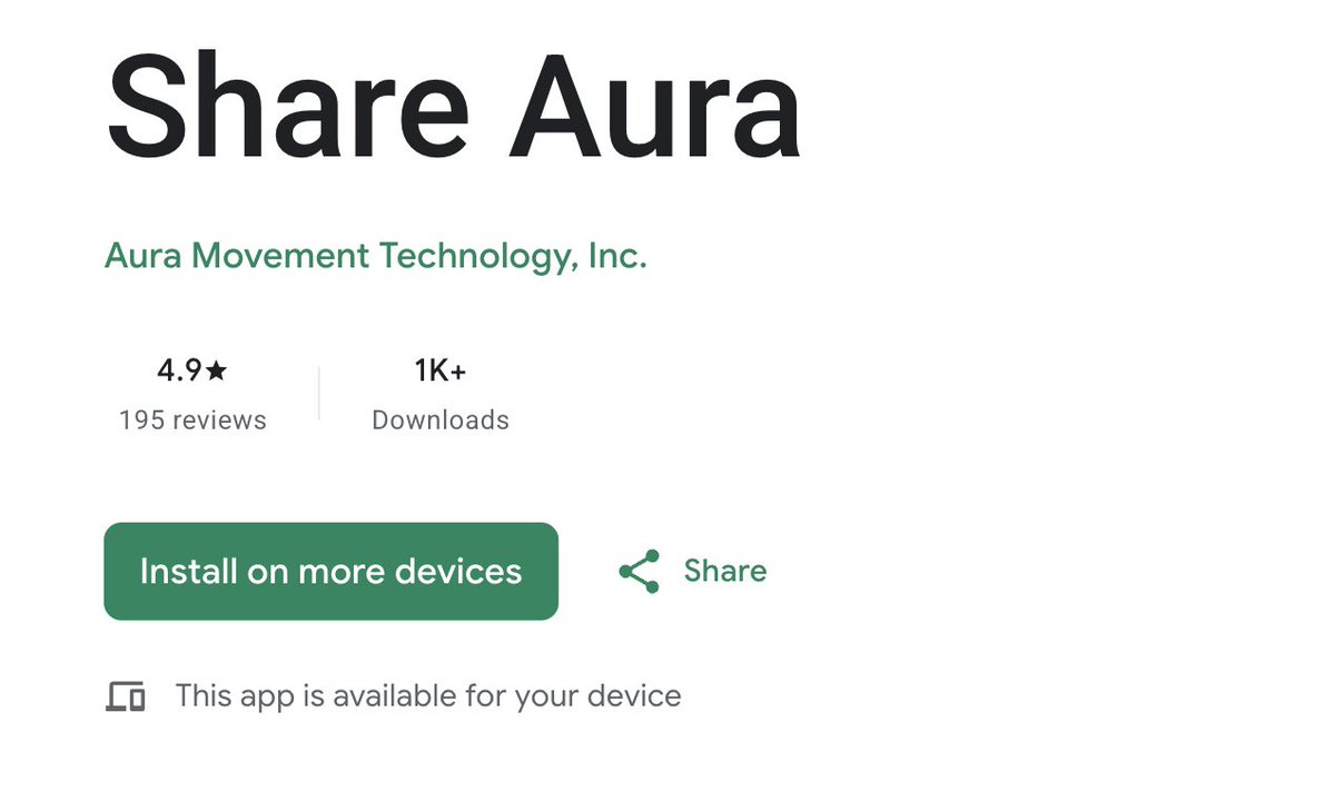 zachpogrob's tweet photo. Share Aura Android off to a strong start

Credit goes to the Android squad-- @herrrolii @x9faw @nattsaro ⚡️ https://t.co/gPpDlxOvLC