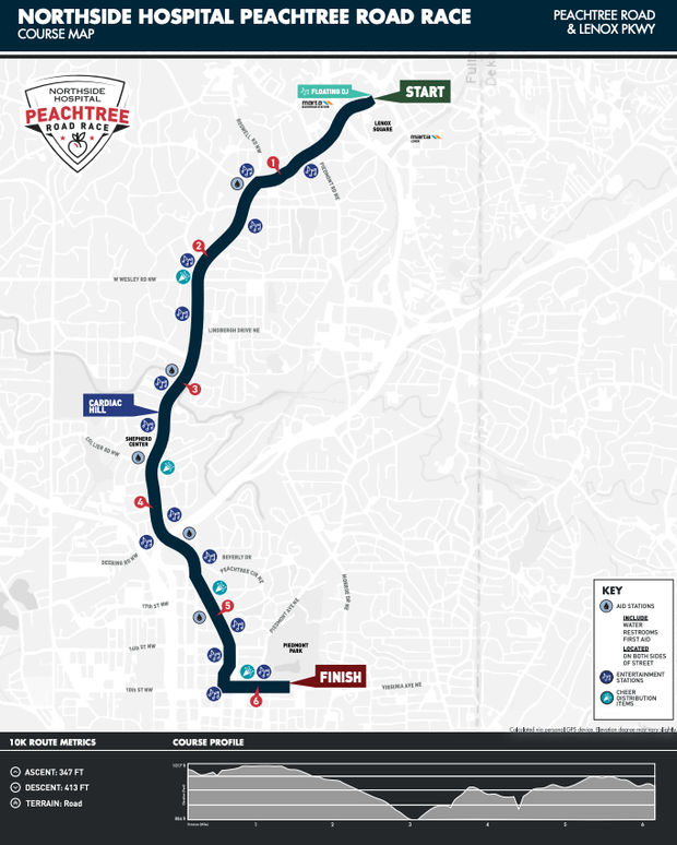 GAFollowers's tweet photo. The Peachtree Road Race on July 4 will close a lot of roads from Buckhead to Midtown early in the morning, with things reopening later in the morning. 

MARTA will start running early with extra trains to help people get around the closures. https://t.co/YLlN0bMoMu