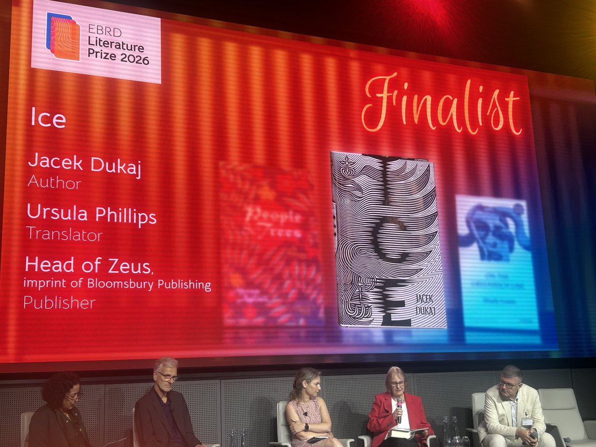 renevanhell's tweet photo. Literature has a multifaceted impact on society, has the ability to provoke introspection, challenge societal norms, and foster empathy. It’s fitting that @EBRD has a Literature Prize: we promote innovation, democracy and like to see people’s lives improved This year’s finalists: https://t.co/mCwuD4rEW1
