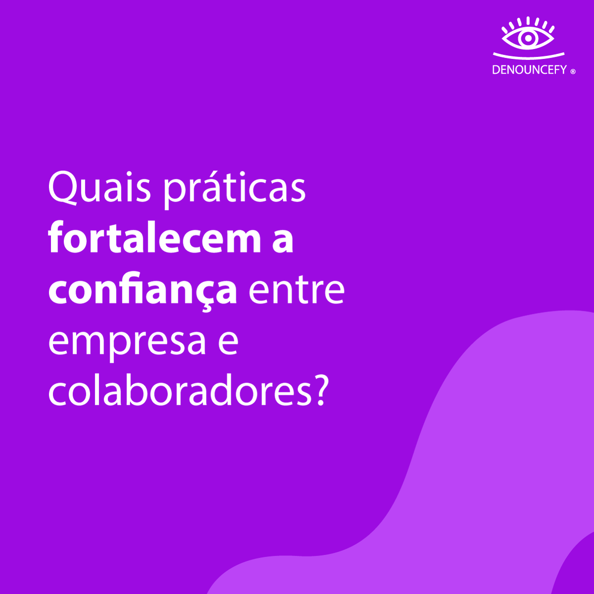 denouncefy's tweet photo. Construir uma cultura de confiança exige comunicação transparente, respeito, ética e espaços seguros para expressão. A Denouncefy ajuda sua empresa a fortalecer esse ambiente. Conheça nossa solução.
#Denouncefy https://t.co/3MnnNwA4HS