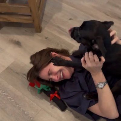 midwestprincsss's tweet photo. modern au where agatha gets scratchy as a puppy and he’s naughty and ill behaved, so she takes him to the doggy daycare with owner and dog trainer rio. and rio makes a joke about dogs imitating their owners, and agatha teases she’ll need harsher conditioning than scratchy https://t.co/4cSH78IkCX