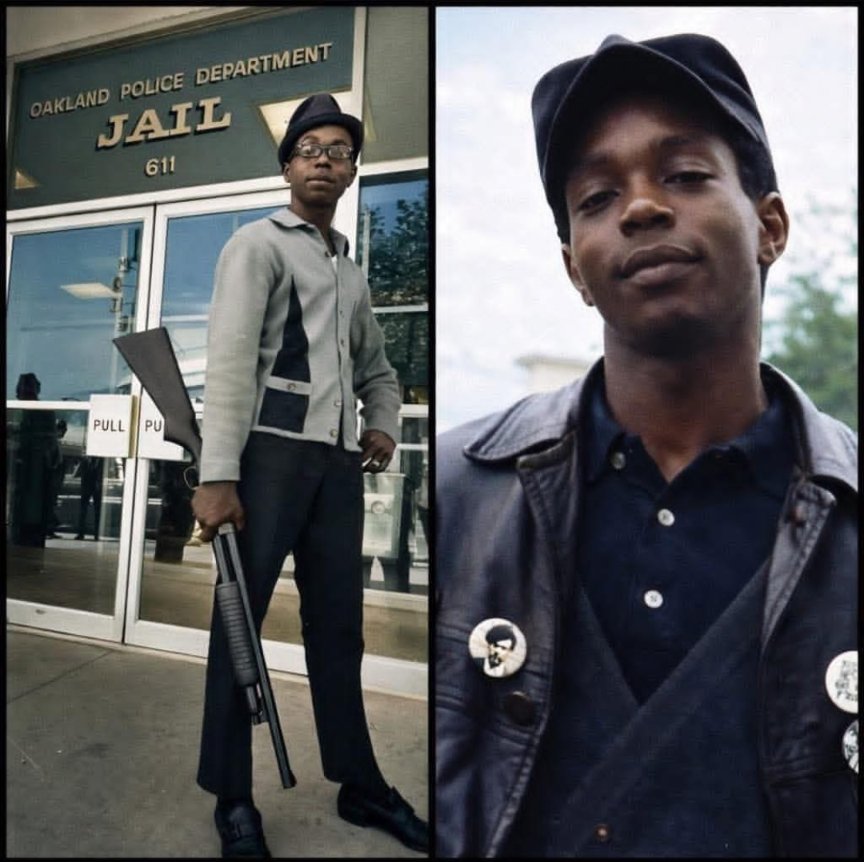 rirokpik's tweet photo. Bobby Hutton was one of the founding members of the Black Panther Party. After being bombed with tear gas and trapped in a burning basement, he came out shirtless to prove he was unarmed and the police immediately shot him 12 times and he died. He was just 17 years old. https://t.co/5q6QtxFXCq