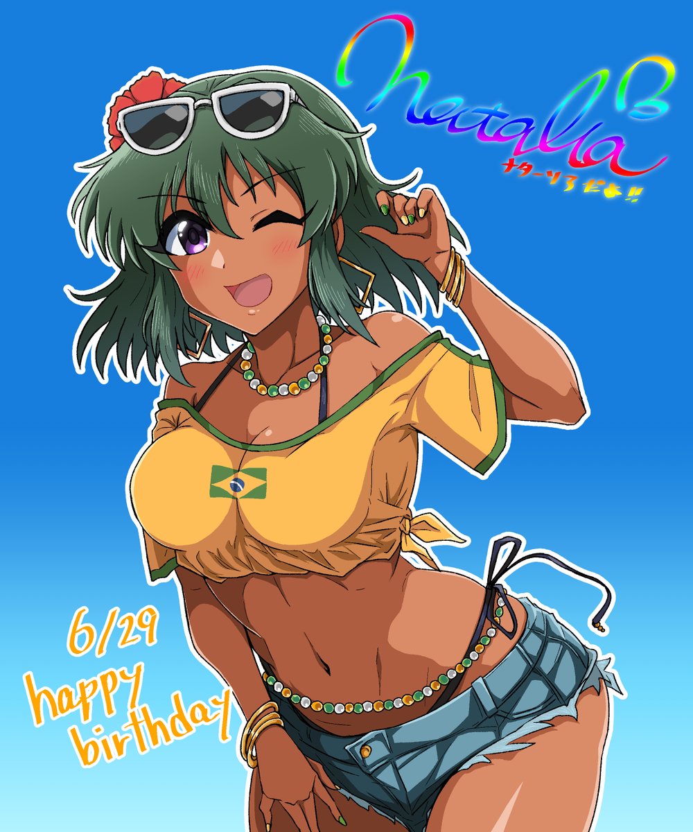 nori_black620's tweet photo. 遅れたけど、ナターリアの誕生日イラストです🍣
総選挙も応援してるよ
#ナターリア誕生祭2026
#ナターリア生誕祭2026 https://t.co/nAyB5e6HAv