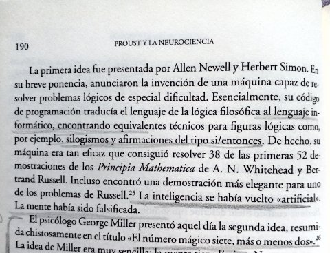 LeoneGeraci's tweet photo. "La inteligencia se había vuelto "artificial". La mente había sido falsificada".
Del capítulo "Gertrude Stein, la estructura del lenguaje"; del libro Proust y la Neurociencia de Jonah Lehrer. https://t.co/k8dxMvud8A