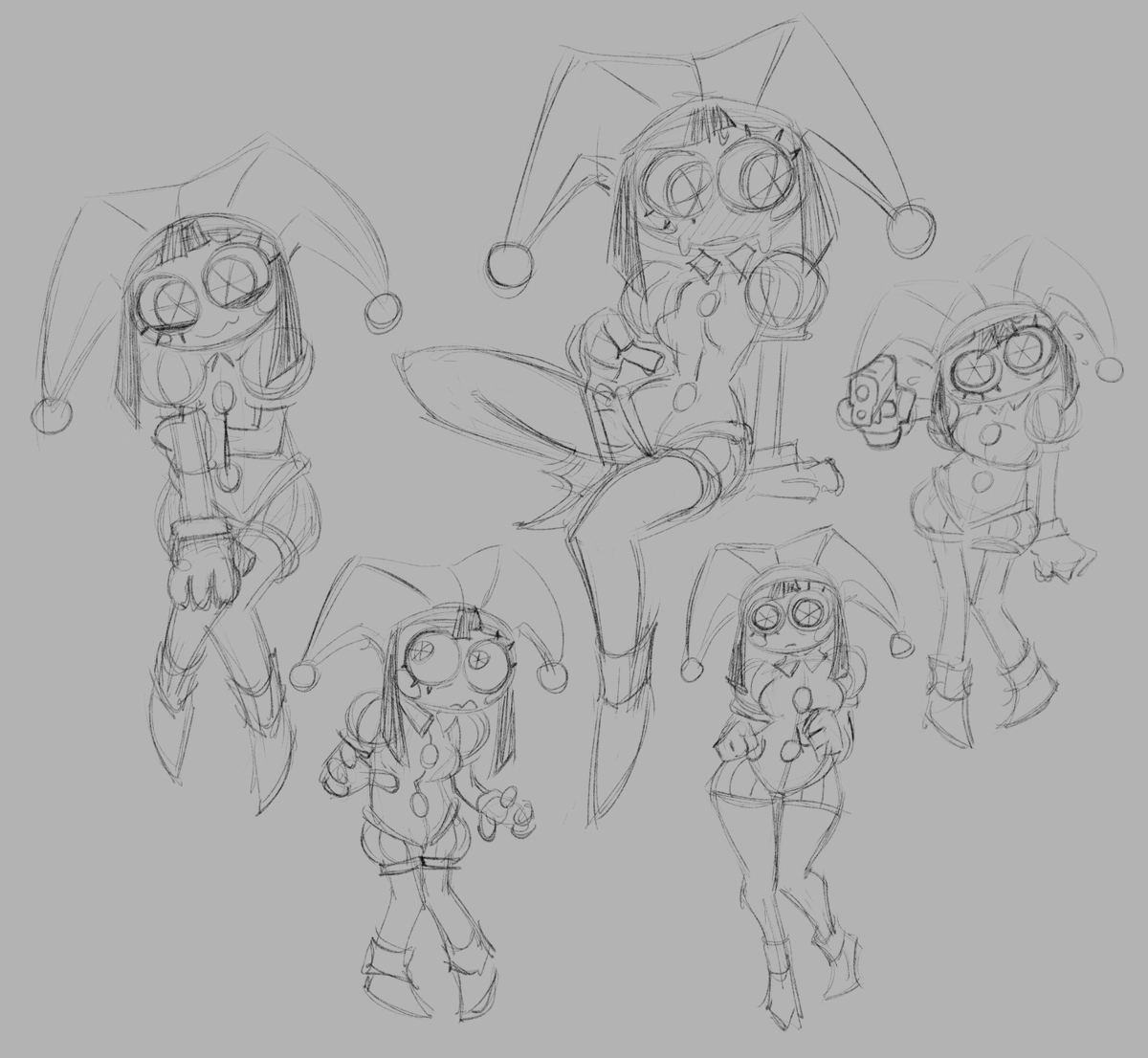 CaptainMolasses's tweet photo. I haven't even watched TADC past the first ep, I just like Pomni's design and her pathetic dumb face https://t.co/rrEQ6ng3AW