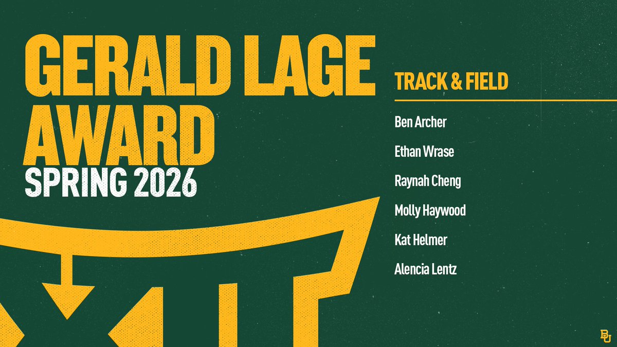 Baylor Track & Field tweet media