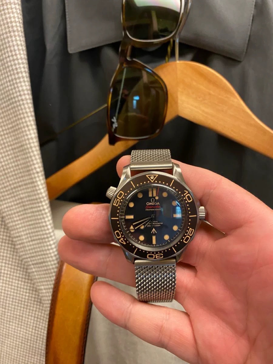 GntlemansGeek's tweet photo. Omega no time to die 007 https://t.co/y2mnkc1k6s