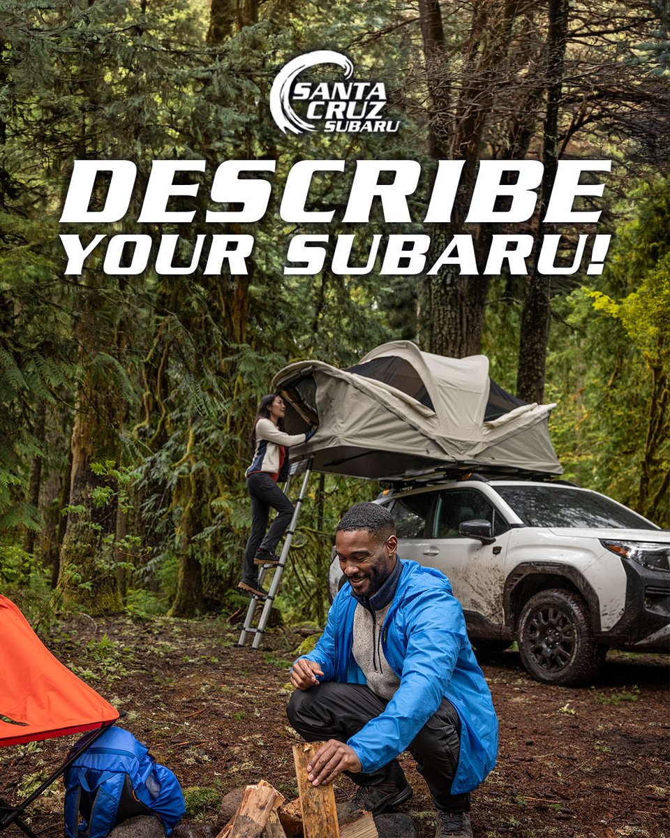 SantaCruzSubaru's tweet photo. If your Subaru had a personality type, what would it be?

Adventurer? Planner? Free spirit?

Let’s Hear It!  👇 https://t.co/6YIhrff0zV