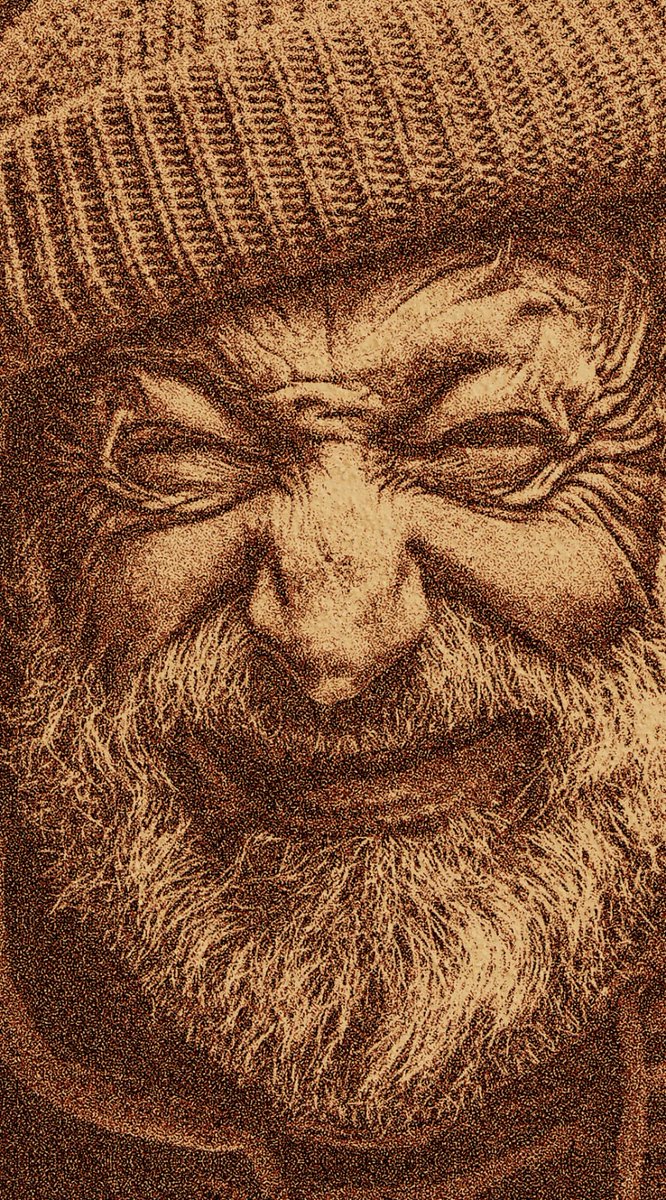 vishalanandva78's tweet photo. HAPPINESS HAS NO AGE-An old person in really happy mood irrespective of his age. Enlarged view of the Thematic Portrait.
#thematic #thematicartwork #tonalart #Stipples #Scribbles #meaningfulart #artistsoninsta #sketchesoninstagram #artcollectors #artanddesign #fineartprint https://t.co/77r60sfShC