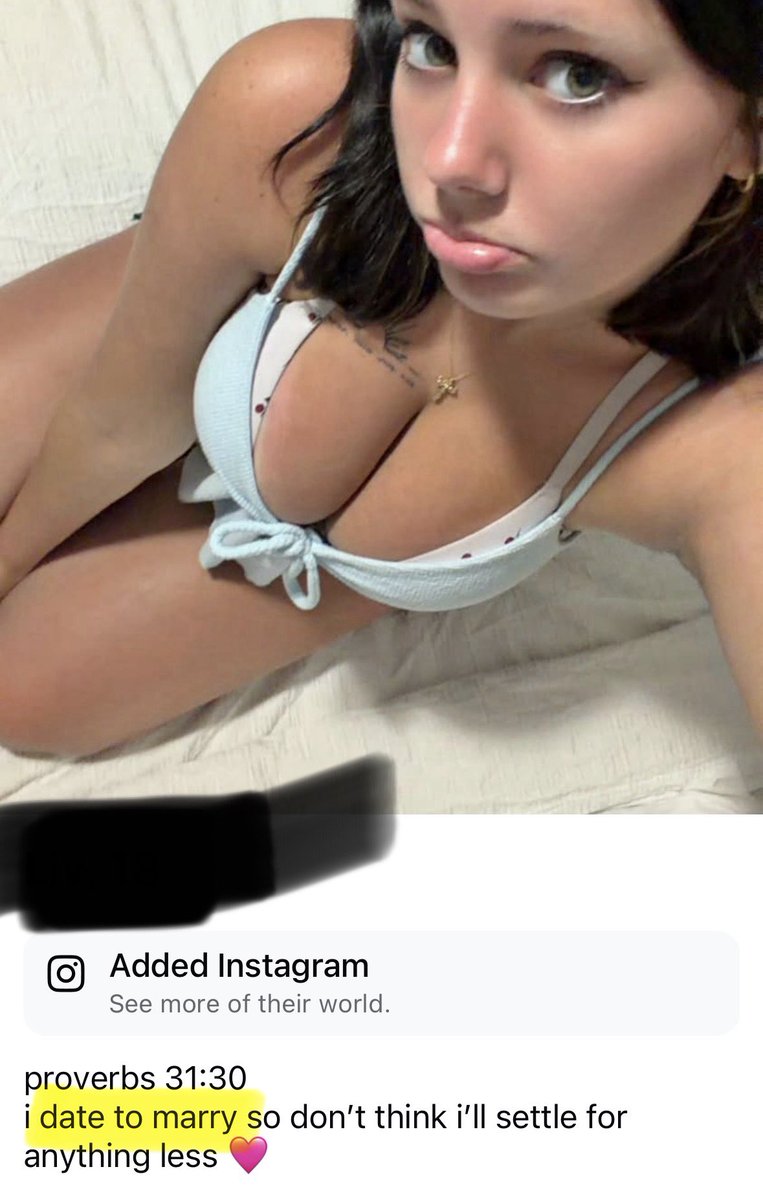 Swamp_Groyper's tweet photo. This is your future Christian “trad” wife btw, it’s so over https://t.co/FgRcYoAM3E
