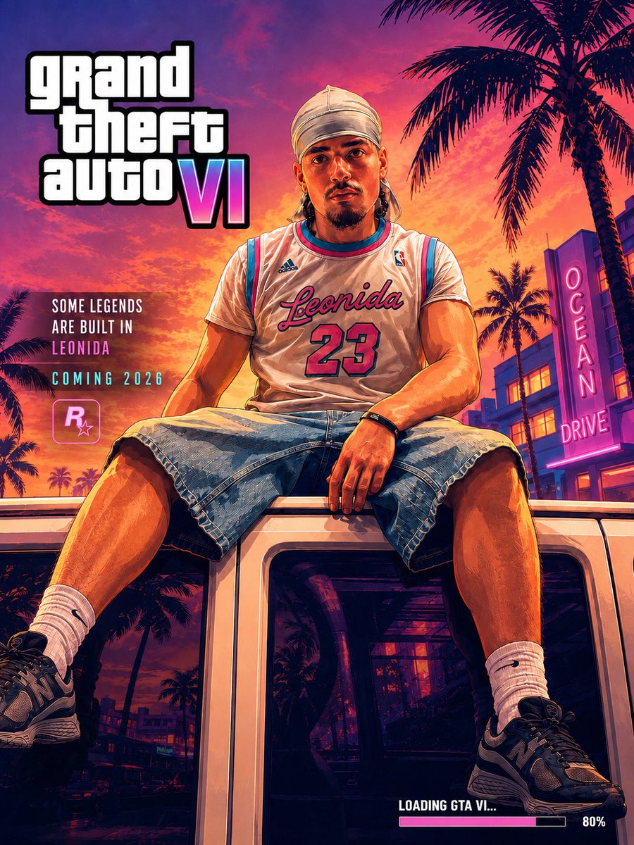 BagoFatz's tweet photo. New #GrandTheftAutoVI poster! https://t.co/1E6epvufcE