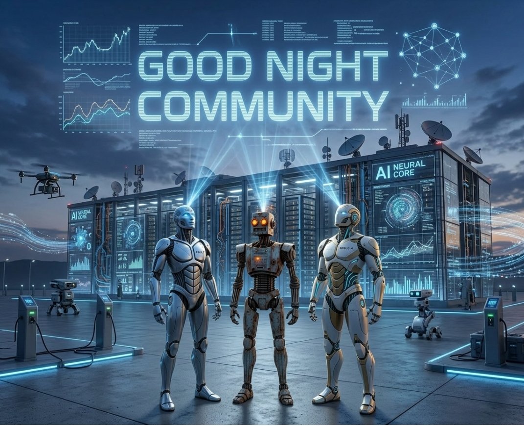 VAULTAI007's tweet photo. 🌙 Good Night, Vault Community 🤖✨

As the day comes to an end, remember that the future isn't built overnight, it is shaped by consistent innovation, bold ideas, and a community united by a shared vision.

While we rest tonight, the vision remains alive. Tomorrow brings new opportunities to build, innovate, and move one step closer to redefining the future of AI in Web3.

Thank you to every community member for your passion, support, and belief in what we're creating together.

Rest well, recharge your mind, and get ready for another day of building the future with Vault.

Good night, Vault family. Tomorrow, we continue the mission. 🌌💙