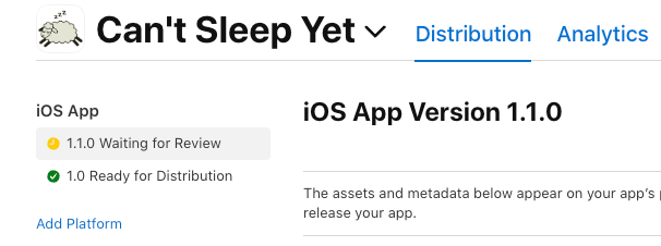 RmndDesign's tweet photo. Can't Sleep Yet 1.1.0 is waiting for App Review.

New:
• Choose when thoughts unlock (7, 14, 21, or 28 vs 7 or 14 days)
• Gentle word limit
• Subtle haptics
• No-pressure notifications
• Cleaner, calmer UI

Curious to hear what everyone thinks once it's live. https://t.co/06tcYuoxch