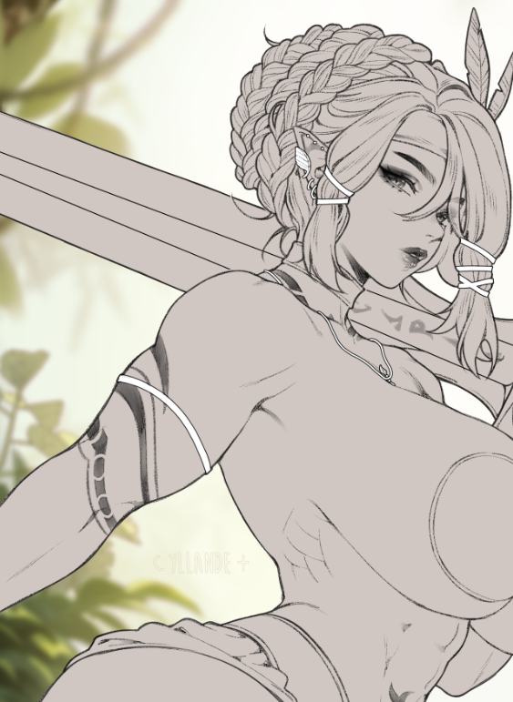 YIIande's tweet photo. Today's #WIP 💦 https://t.co/kXBVNSkn9U