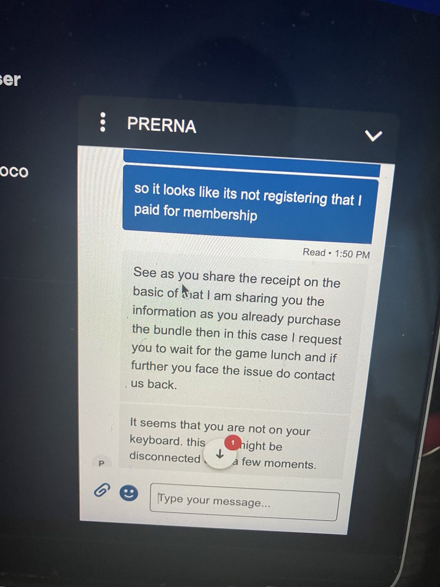 CongressisFun's tweet photo. @BBNMAFIA i purchased it as well and ea support told me to wait until 2 even after i mentioned that you’re supposed to be able to predownload https://t.co/7N6ywAgq2L