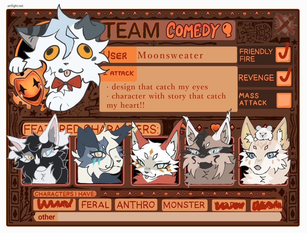SweaterOfMoon's tweet photo. #artfight #artfight2026 https://t.co/DGx9UBYG3J
