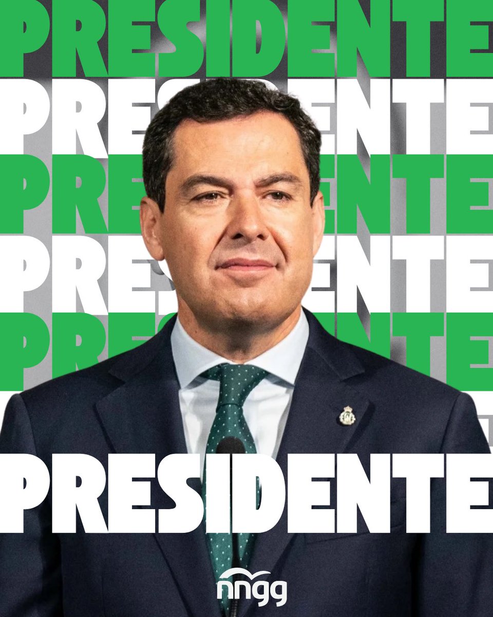 NNGG_Es's tweet photo. PRESIDENTE.
@JuanMa_Moreno https://t.co/LO1hPymUlc