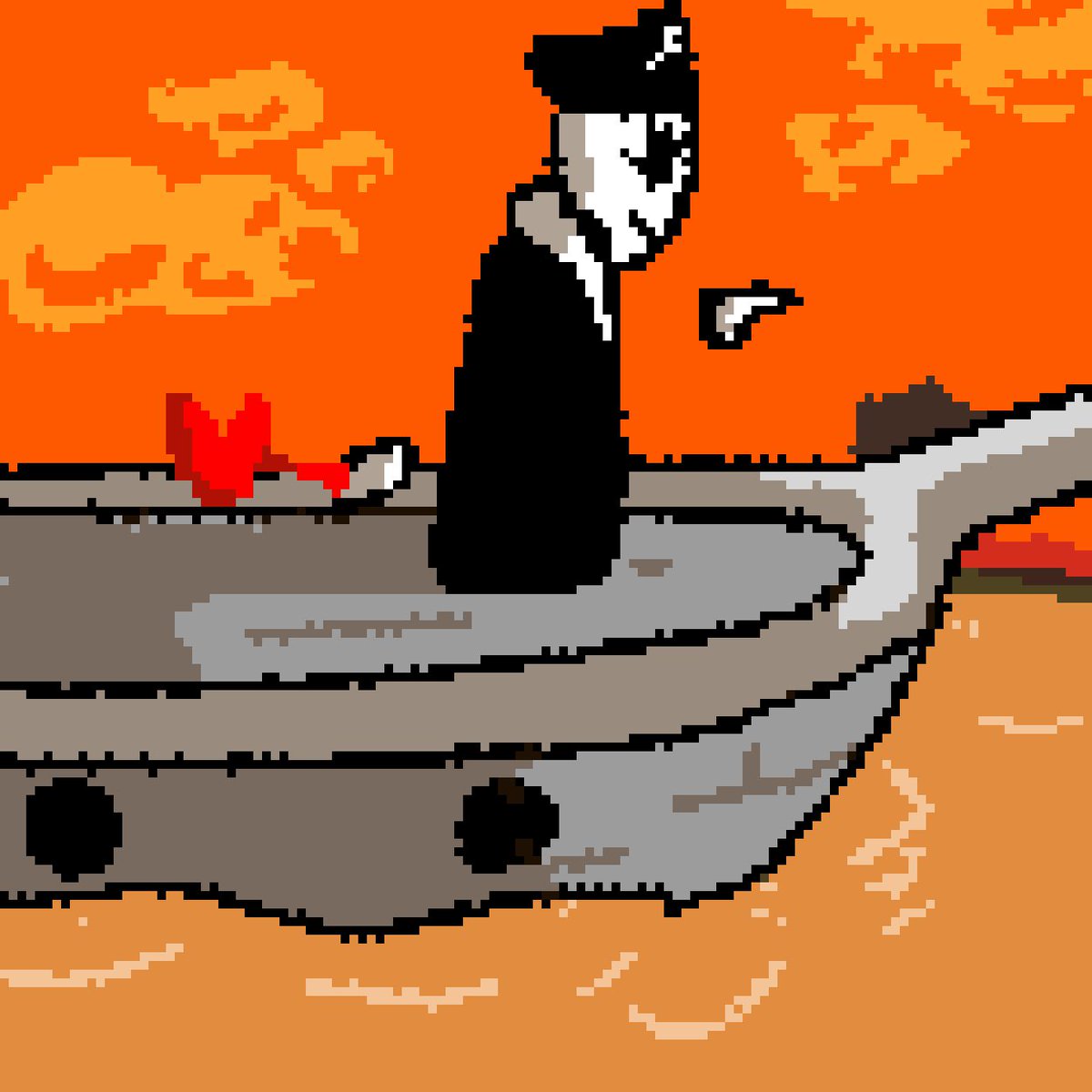 WDAmateur's tweet photo. Updated pirate version, because Gaster is a pirate
#deltarune #CoreStrings https://t.co/43GzFV7IiJ