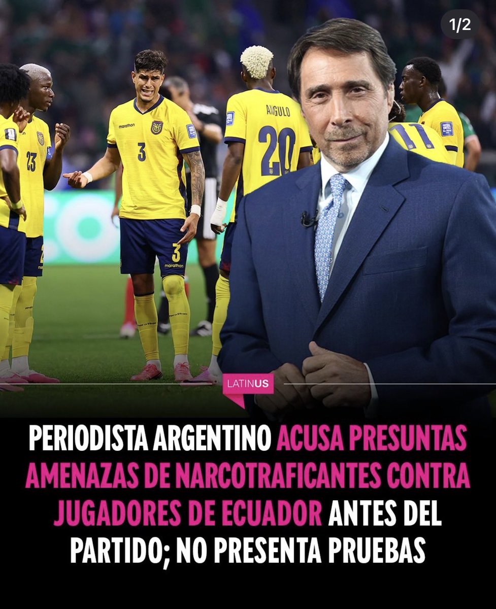 InAHappyMoment's tweet photo. @radiomitre @edufeiok Espero que la  @miseleccionmx y los medios correspondientes, demanden a este @edufeiok y a @radiomitre por inventar esto sin pruebas. Es
Muy grave. México no está para estas teorías sin pruebas. Ojalá lo demanden y una persona así, no debería trabajar en los medios https://t.co/m7ryo0nO2E