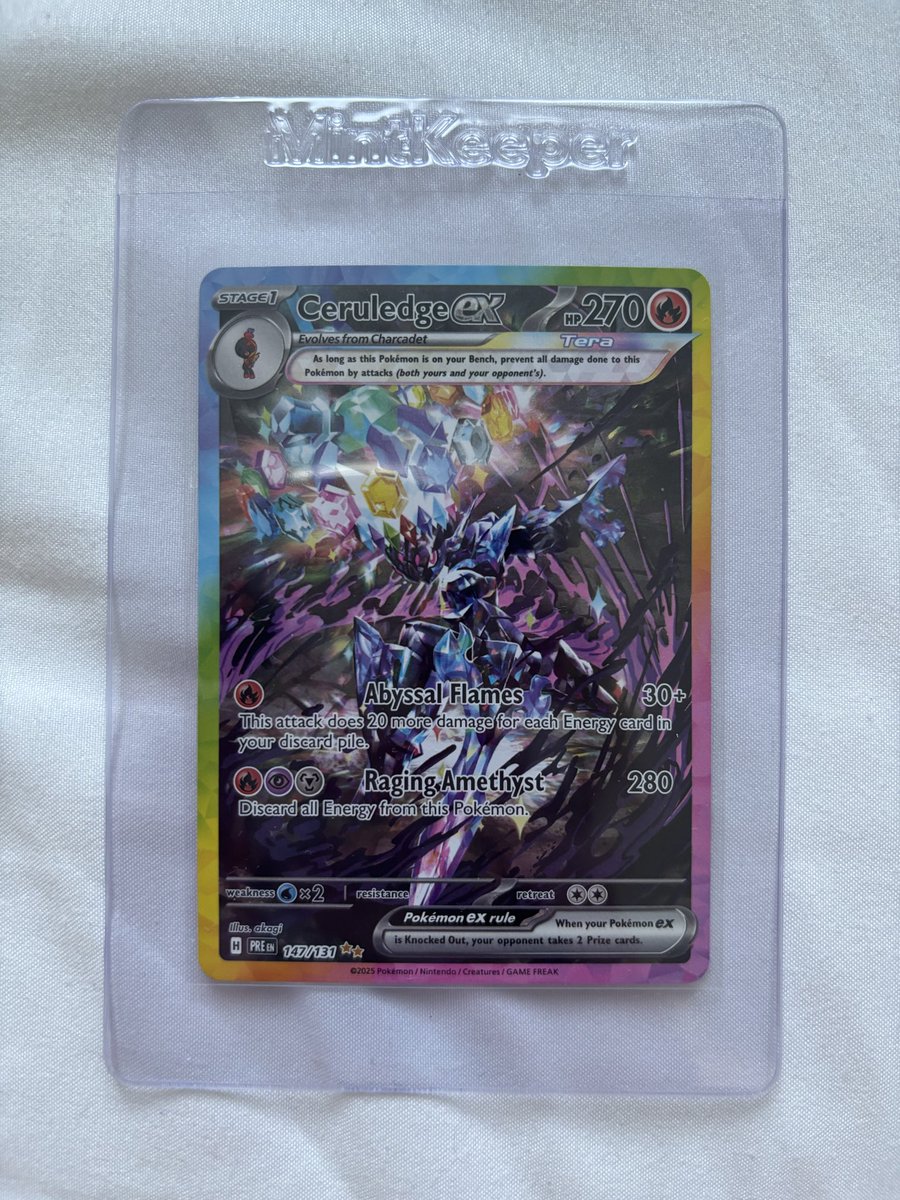 BethDaviess1's tweet photo. The mess vs the ✨ reward ✨ 
Nice hit today out of my prismatic booster! @dropalertsuk @pokemondealsuk https://t.co/pPaDG6A3LT