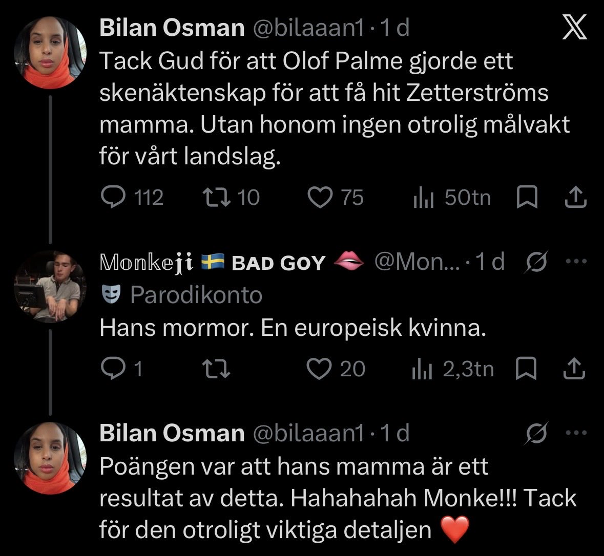 Siskodiskho's tweet photo. Det är inte så noga med fakta och detaljer för en del. Undrar vilken gång i ordningen denna människa gör bort sig pga bristen på grundläggande research 🤔 https://t.co/ZmgIHrTJW0