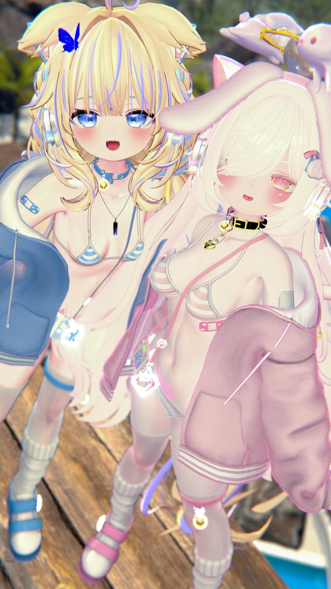 izaVRCy's tweet photo. おはいざ！
7月のツーショット水着おはつい3日目っ！！ https://t.co/YtgZ8UYYzV