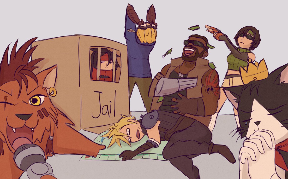 venuspenalty's tweet photo. game night on the Highwind #ff7 https://t.co/3EPc30Gmup