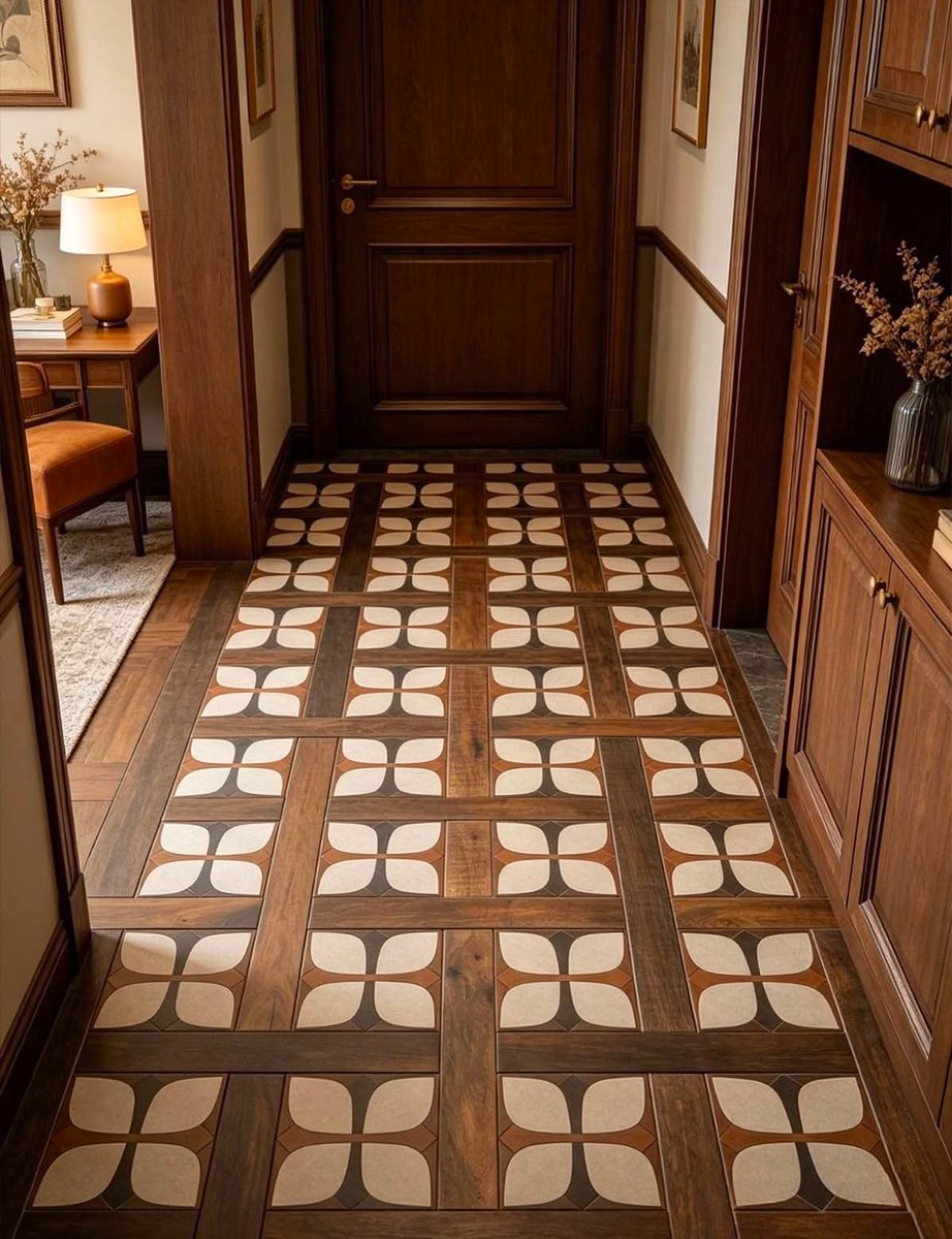 pamvonhadder's tweet photo. wood and tiles https://t.co/MmkWltU6u0