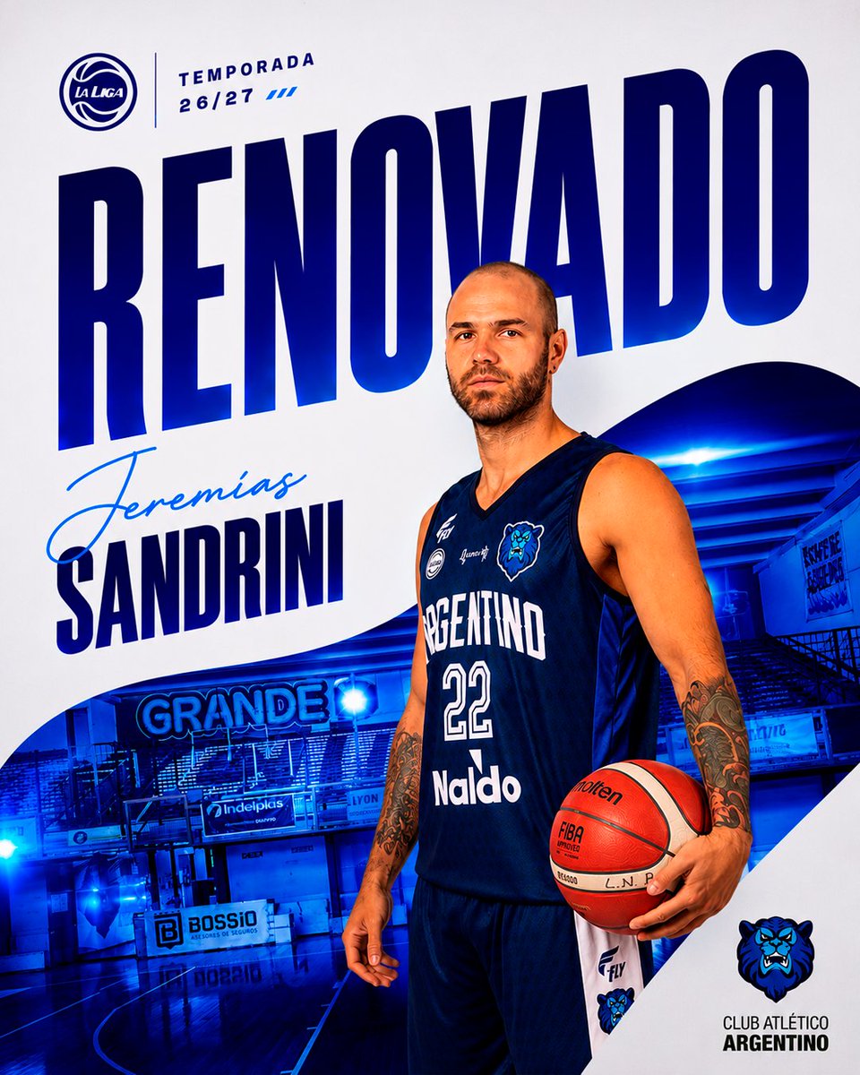 Argentino_junin's tweet photo. Parece que él si pudo 😎

🏀 @Jere_Sandrini continúa en el plantel profesional tras renovar su vínculo para la próxima temporada de la Liga Nacional.  

💙 Un base con entrega, sentido de pertenencia y una pieza importante en el camino del equipo.

#VamosTurco https://t.co/xwbuDjwIce