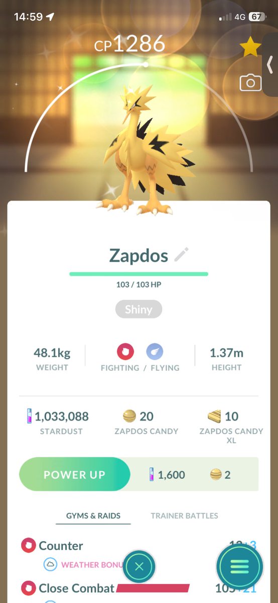 AnotherOSRS's tweet photo. 96/151 shinies de kanto, primeiro pássaro de galar q eu consegui o shiny https://t.co/lV1qdtKdEd