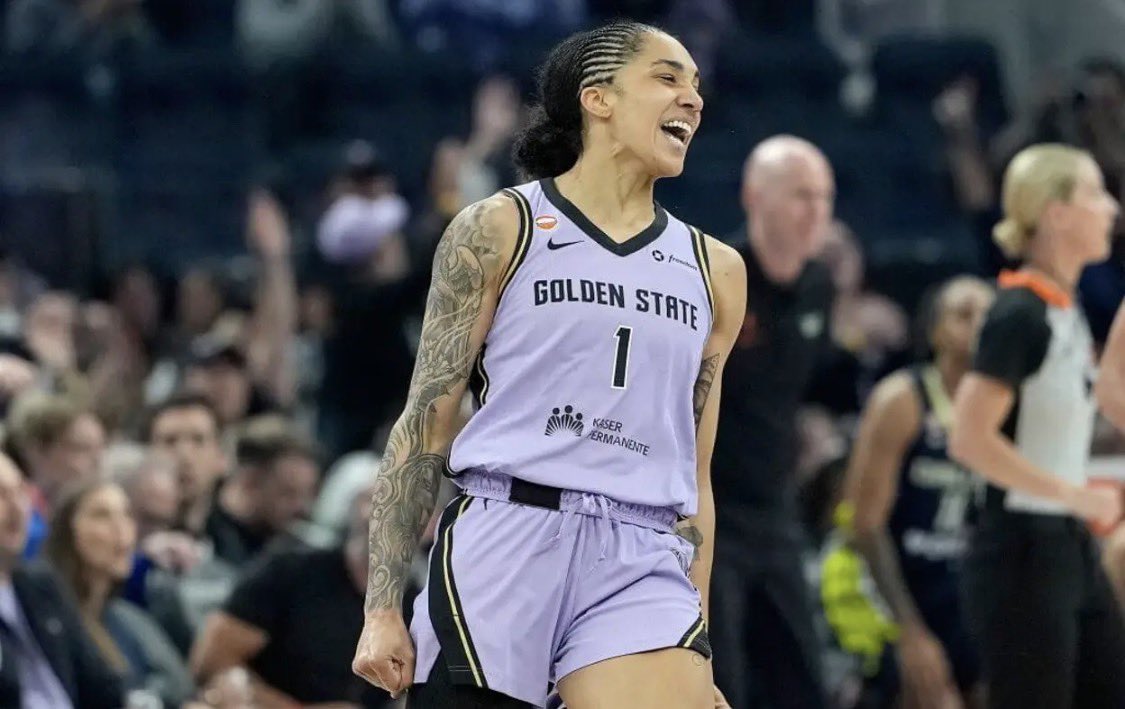 ThompsonScribe's tweet photo. “I didn’t come to the Valkyries to be an All-Star. Those things are just the product of everything that we do every day.”

Validation’s come quickly for Gabby Williams, the Valkyries first All-Star starter who knew she could be more in this league.

https://t.co/Eg3cuqhPGV https://t.co/GZJ6Ea4GsL