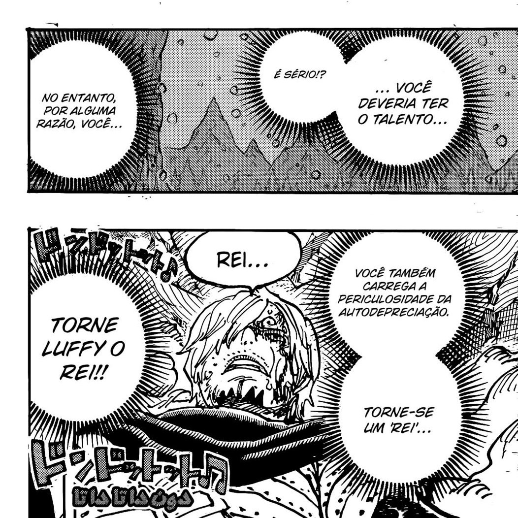 nifyzinho's tweet photo. A motivação do haki do Sanji ser tornar o Luffy rei vai entrar para os momentos mais fodas 

e essa scan ta um cu mas é oq ta tendo
#ONEPIECE1187 https://t.co/ObKQB7MD6z