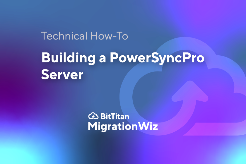BitTitan's tweet photo. 🚀 New How-To Video!

Whether you're planning a Microsoft 365 migration, tenant consolidation, or M&amp;A project, this step-by-step tutorial will help you configure your PowerSyncPro environment for success.

🎥 Watch the latest video: https://t.co/jWW2PBR95T https://t.co/cmY40rSzpE