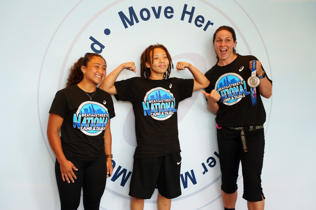 BeattheStreetsN's tweet photo. Thank you to our presenting sponsor of the #BeatTheStreets National Enrichment Camp &amp; Duals, @ASICSWrestling Beat the Streets can continue to empower student-athletes on and off the mat due to your support!🙌 https://t.co/eNRJdWDKjq