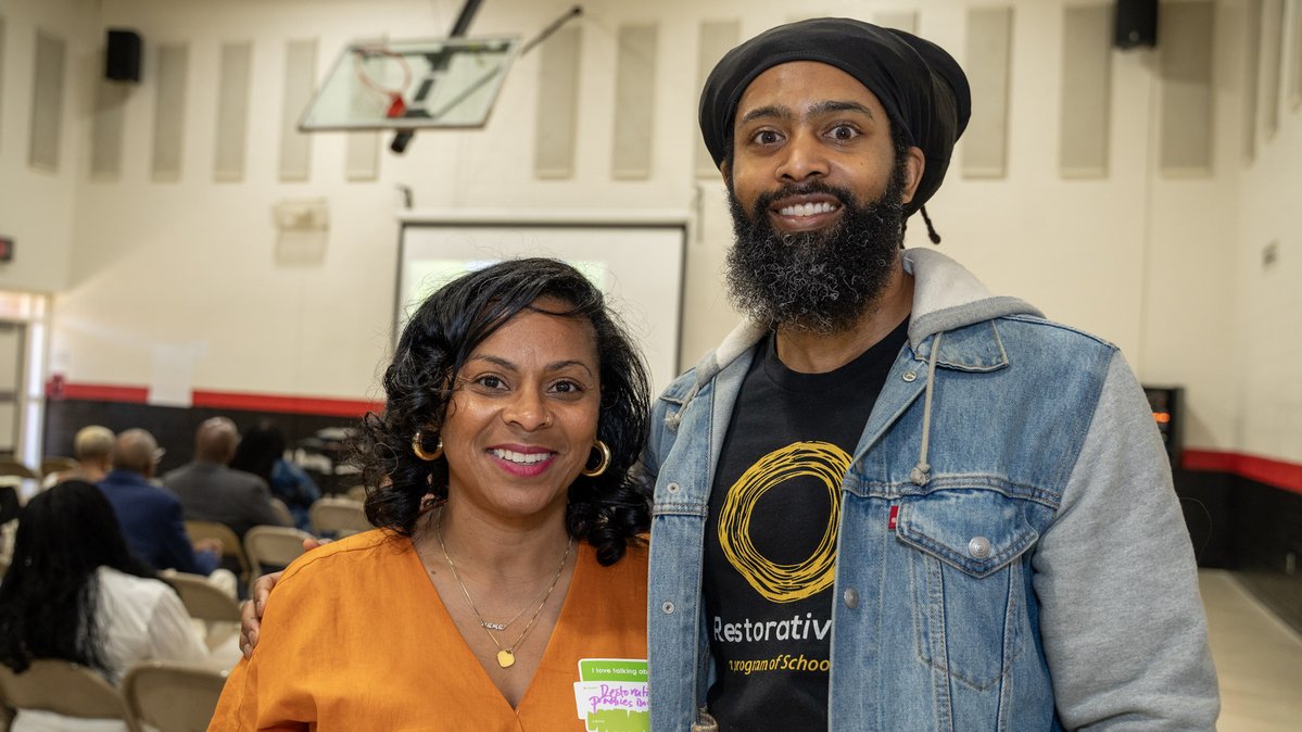 pgcps's tweet photo. At the 2nd Restorative Practices Statewide Retreat, PGCPS and MSDE came together with educators and community partners to explore ways to build more caring, connected school communities so students feel safe, supported, and ready to learn! #PGCPSProud https://t.co/ArJnZ2YSg7