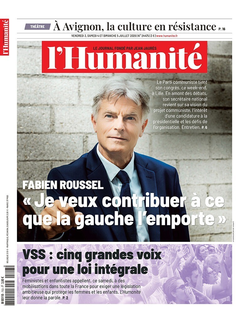 humanite_fr's tweet photo. L’Humanité du 3 juillet - Fabien Roussel : « Je veux contribuer à ce que la gauche l'emporte. »

📰 https://t.co/HlQqUuQ1TE https://t.co/yfBTkRM2LR