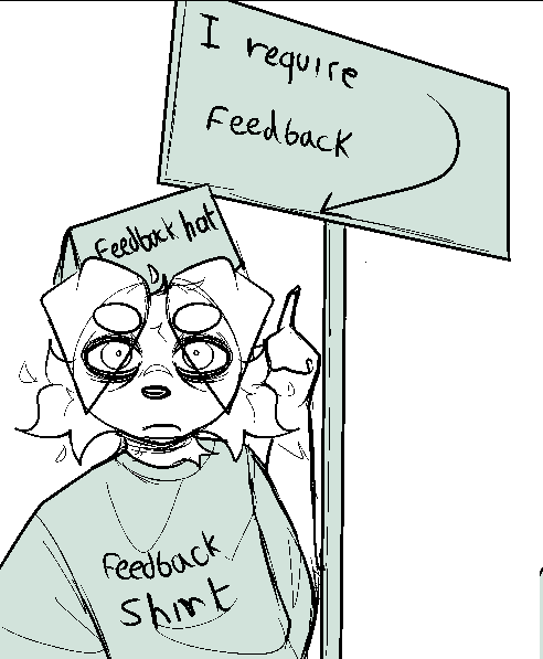 Le_WinterFrost's tweet photo. hitting my commissioners with this every 4 lines i draw https://t.co/fcgc0HRGUx