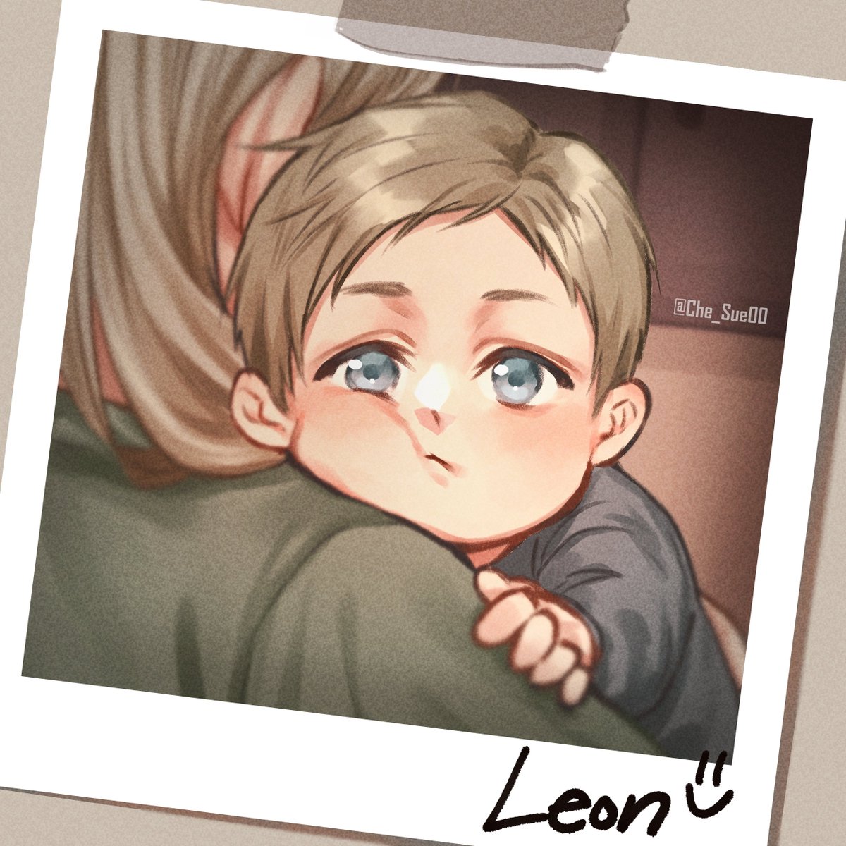 Che_Sue00's tweet photo. Baby Leon<3
#ResidentEvil #LeonKennedy #REBHFun https://t.co/pSmZ6TFQvk
