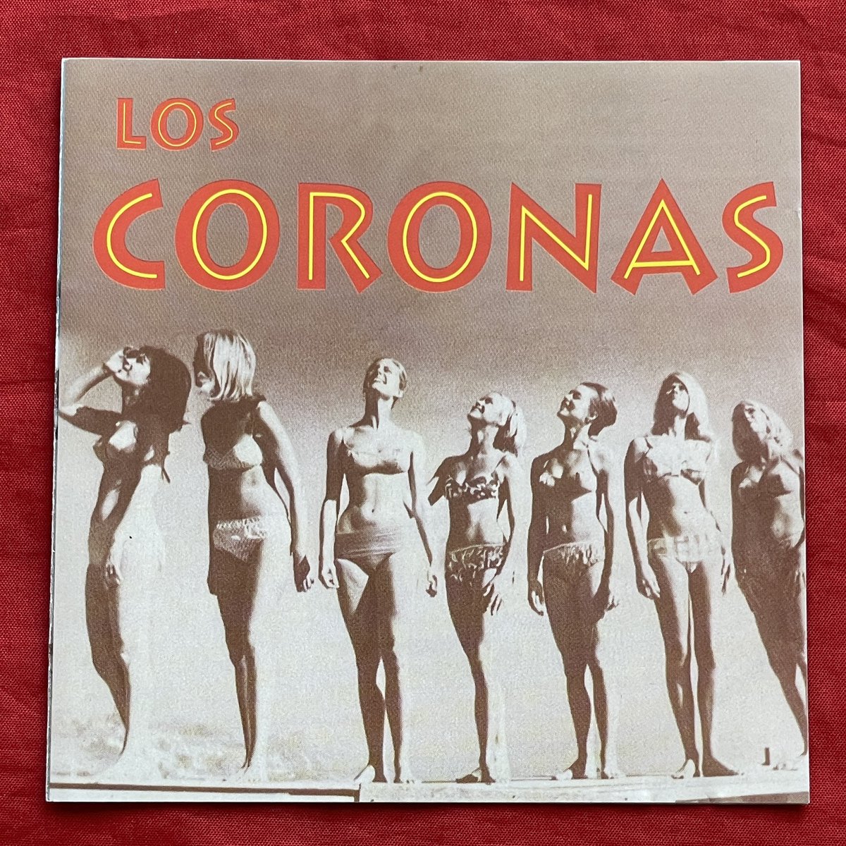 jackeguyman's tweet photo. Los Coronas(1995)
カケレコ¥195
Art/85p
Sounds/85p
本国スペインではけっこう人気あるサーフガレージ系インストバンド
これは1stっぽいね
スペインっぽくは全然ないベンチャーズ直系
ずらりと並ぶビキニ美女ジャケがナイスすぎる https://t.co/rwXiqsAQgY