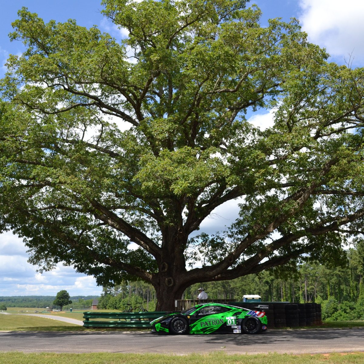 VIRNow's tweet photo. On this day, we remember the legendary Oak Tree that became one of the most recognizable landmarks in motorsports and a symbol of VIR for generations of racers and fans.

While the original tree may no longer stand, the memories made beneath its branches and the stories created through Oak Tree Turn continue to be part of what makes VIR special.