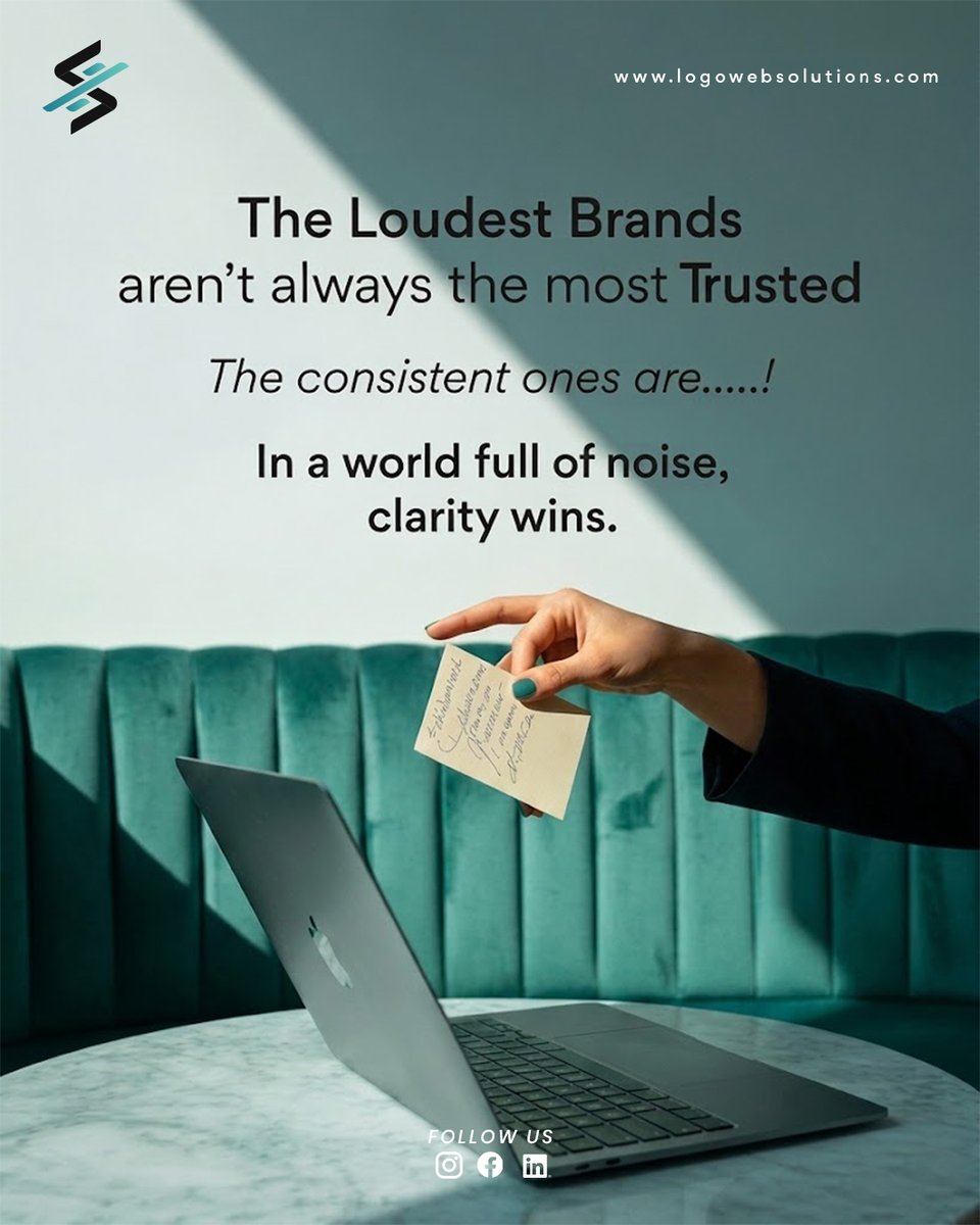l_websolutions's tweet photo. In a world full of digital clutter, your audience is actively looking for simplicity and clarity.
At Logo Web Solutions, we refine your brand’s core digital channels, from high-performance web development to targeted social campaigns.

#LogoWebSolutions #BrandClarity https://t.co/UimFJtyWvu