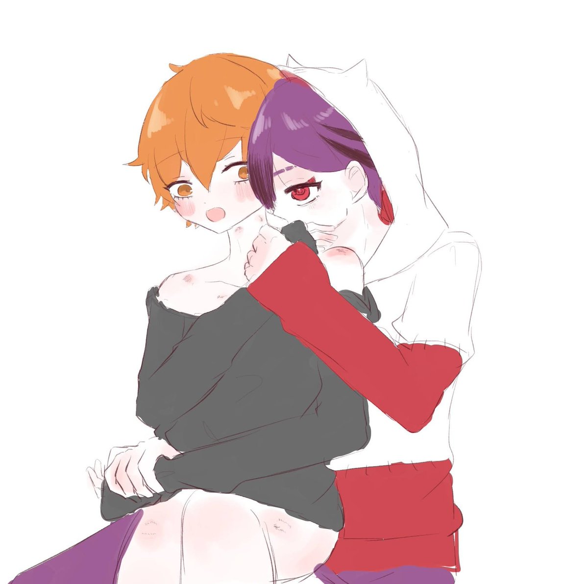 ponko_JB's tweet photo. 結構前に描いたれめまふ落書き😈🪞 https://t.co/DLC7VWnmd2