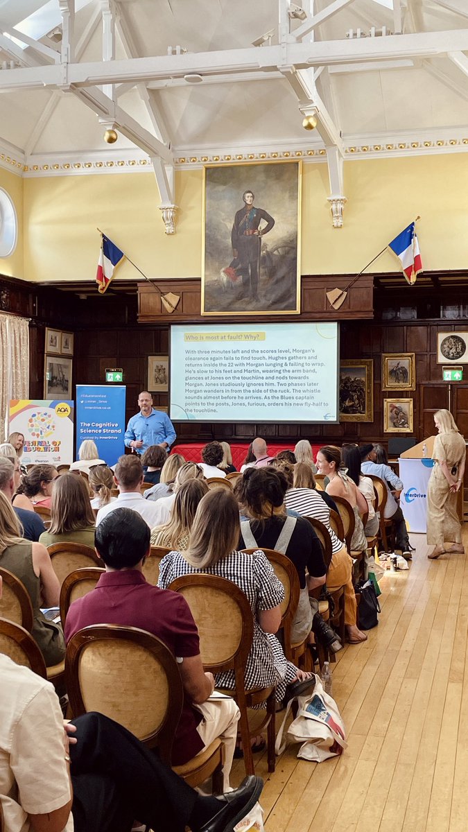 BradleyKBusch's tweet photo. An amazing day one at #EducationFest. 

The @Inner_Drive cognitive science strand was 🔥🔥🔥

Huge thanks to our brilliant speakers who we’ve loved collaborating with to make it so special. https://t.co/dRDpzB0fh2