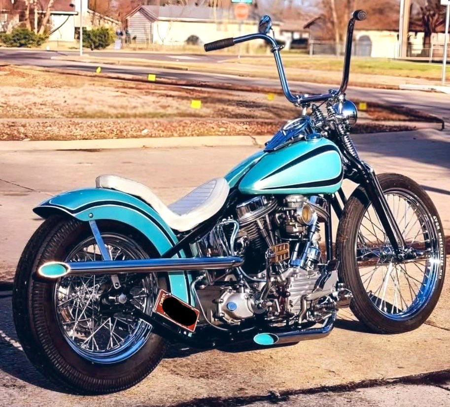 Kimley002's tweet photo. Gorgeous Panhead 🩵 https://t.co/B4C8X3w9AV