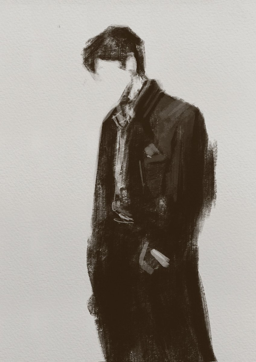 bringthesunset2's tweet photo. Just started this. It may end up in the trash and never see the light, but even after just a couple of brushstrokes I kinda feel it.
#ChenZheyuan #fanart #wip https://t.co/n16W1pchrV