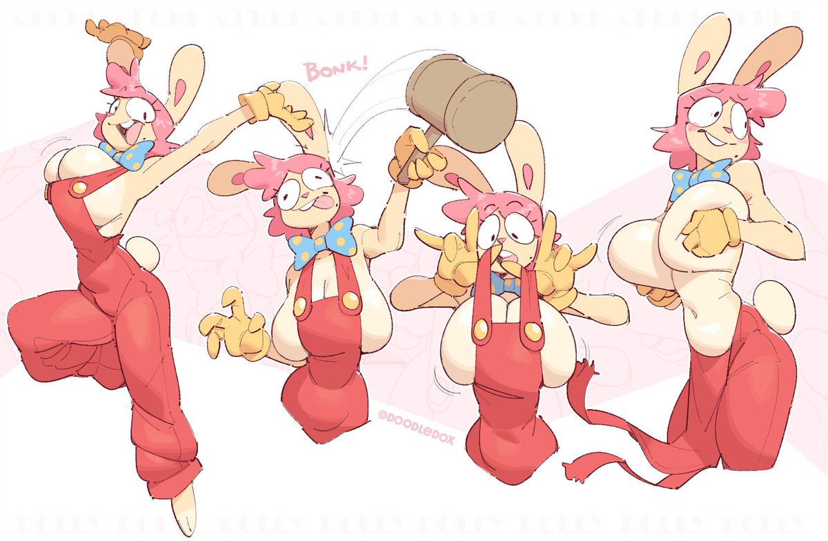 DoodleDox's tweet photo. Polly dressed up as Roger Rabbit waow https://t.co/CNq1UYZUJ8